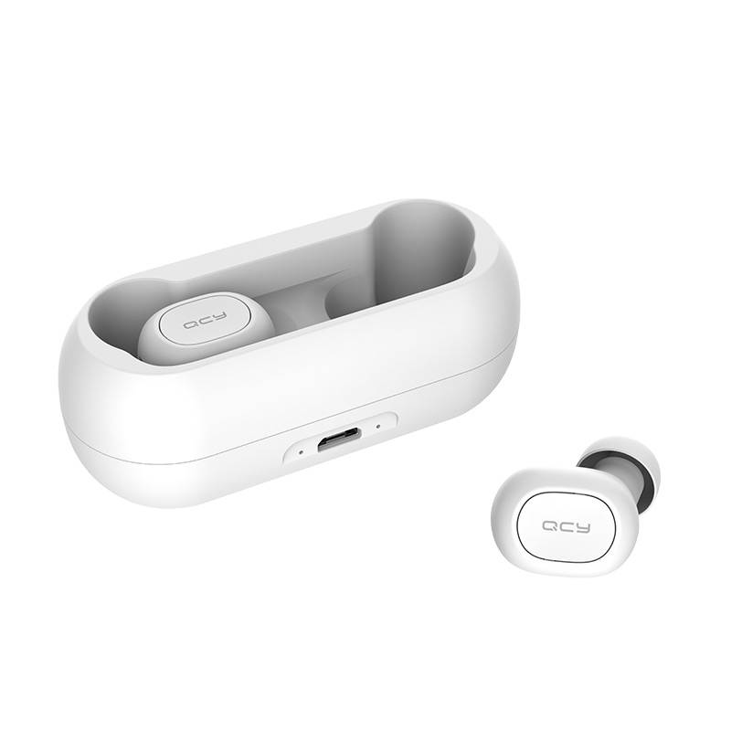 Wireless Earphones TWS QCY T1C Bluetooth V5.0 (white)