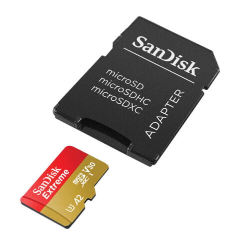 Memory card SANDISK EXTREME microSDXC 128 GB 190/90 MB/s UHS-I U3 (SDSQXAA-128G-GN6MA)