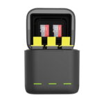 3-slot charger box Telesin for GoPro Hero 9 / Hero 10 + 3 batteries (GP-BNC-902-B)