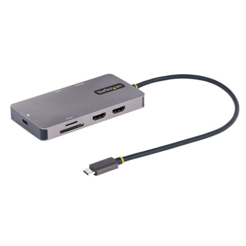 USB Hub Startech 120B-USBC-MULTIPORT Γκρι