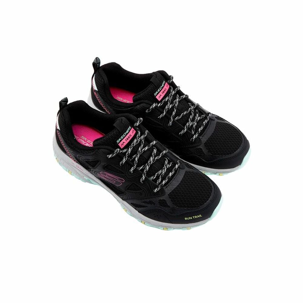 Γυναικεία Αθλητικά Παπούτσια Skechers Overlace Lace-Up W Μαύρο