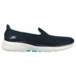 Γυναικεία Παπούτσια για Περπάτημα Skechers Go Walk 6 Σκούρο μπλε