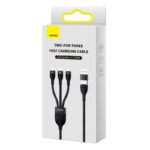 3in1 USB cable Baseus Flash Series 2