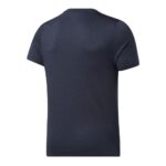 Kοντομάνικο Aθλητικό Mπλουζάκι Reebok Workout Ready Σκούρο μπλε
