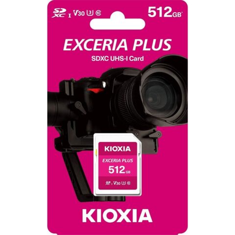 Κάρτα Μνήμης Micro SD με Αντάπτορα Kioxia PLUS UHS-I C10 R98 512 GB