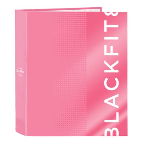 Φάκελος δακτυλίου BlackFit8 Glow up Ροζ A4 (27 x 33 x 6 cm)
