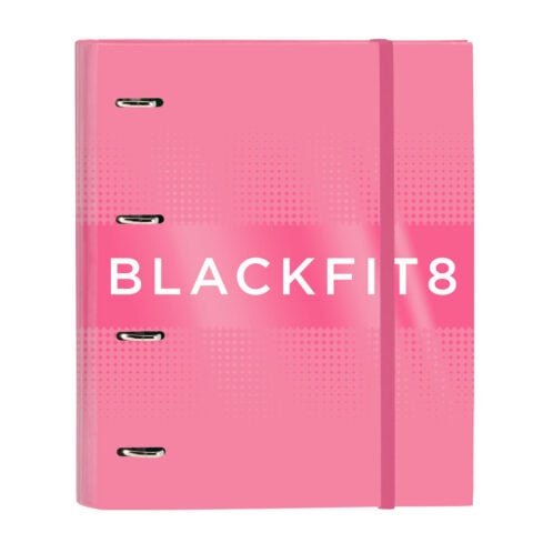 Φάκελος δακτυλίου BlackFit8 Glow up A4 Ροζ (27 x 32 x 3.5 cm)