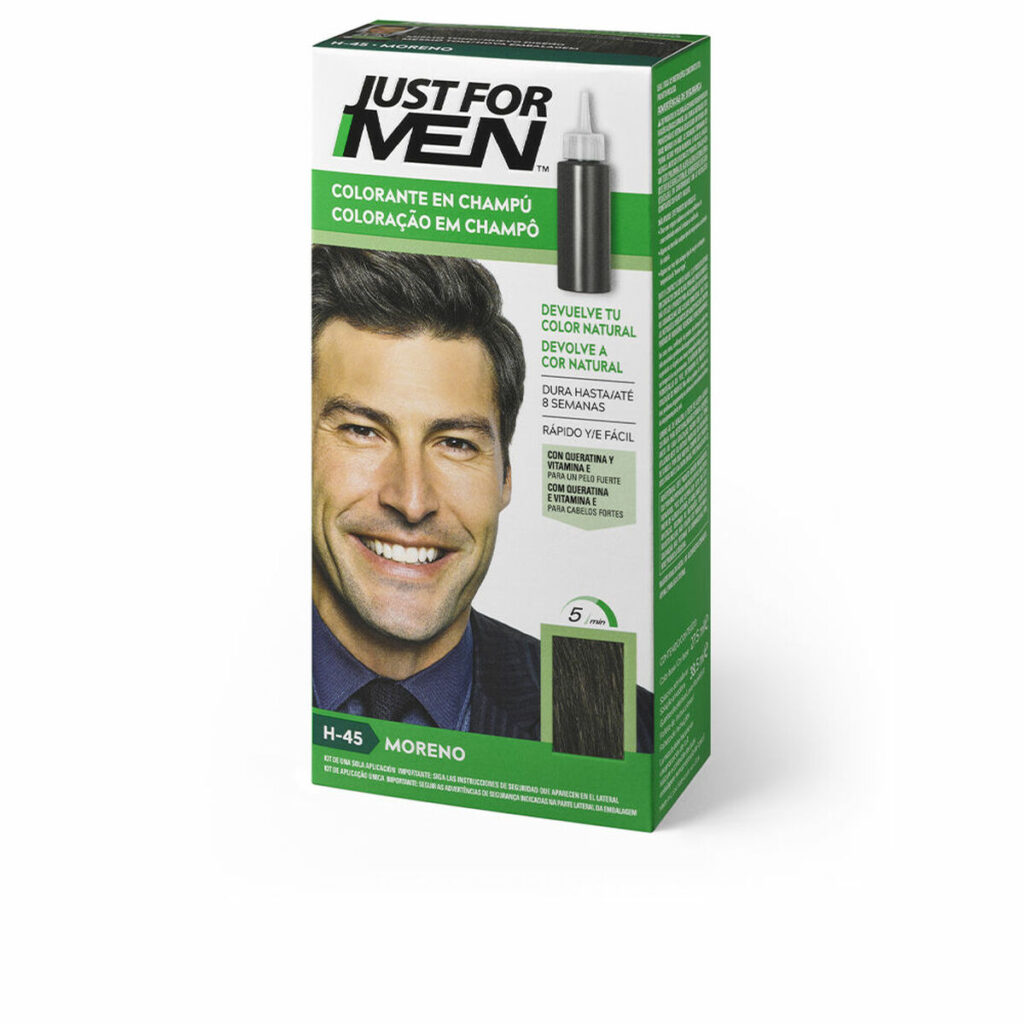 Σαμπουάν με Χρώμα Just For Men Μελαχρινό (30 ml)