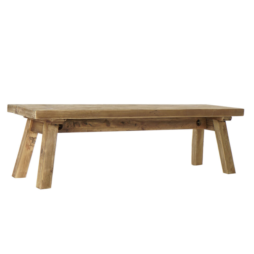 Βοηθητικό Τραπέζι DKD Home Decor Φυσικό Ανακυκλωμένο ξύλο (150 x 39 x 43 cm)