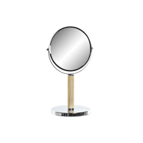 Μεγεθυντικό Καθρέφτη DKD Home Decor Μέταλλο Ξύλο (19 x 15 x 34 cm)