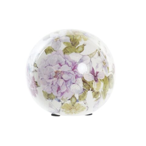 Διακοσμητική Μπάλα DKD Home Decor Blomster Πήλινα (12 x 12 x 12 cm)