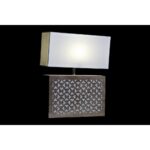 Επιτραπέζιο Φωτιστικό DKD Home Decor Καφέ Λευκό 220 V 50 W Άραβας (33 x 12 x 41 cm)