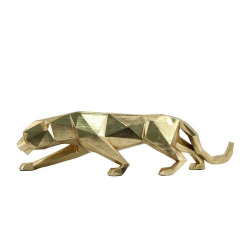Διακοσμητική Φιγούρα DKD Home Decor Λεοπαρδαλί Ρητίνη (35