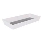 Οργανωτή Συρταριού Confortime Γκρι Λευκό Πλαστική ύλη Αντιολισθητικό (40 x 17 x 5 cm)