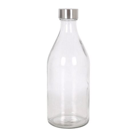 Γυάλινο Mπουκάλι Διαφανές 1 L