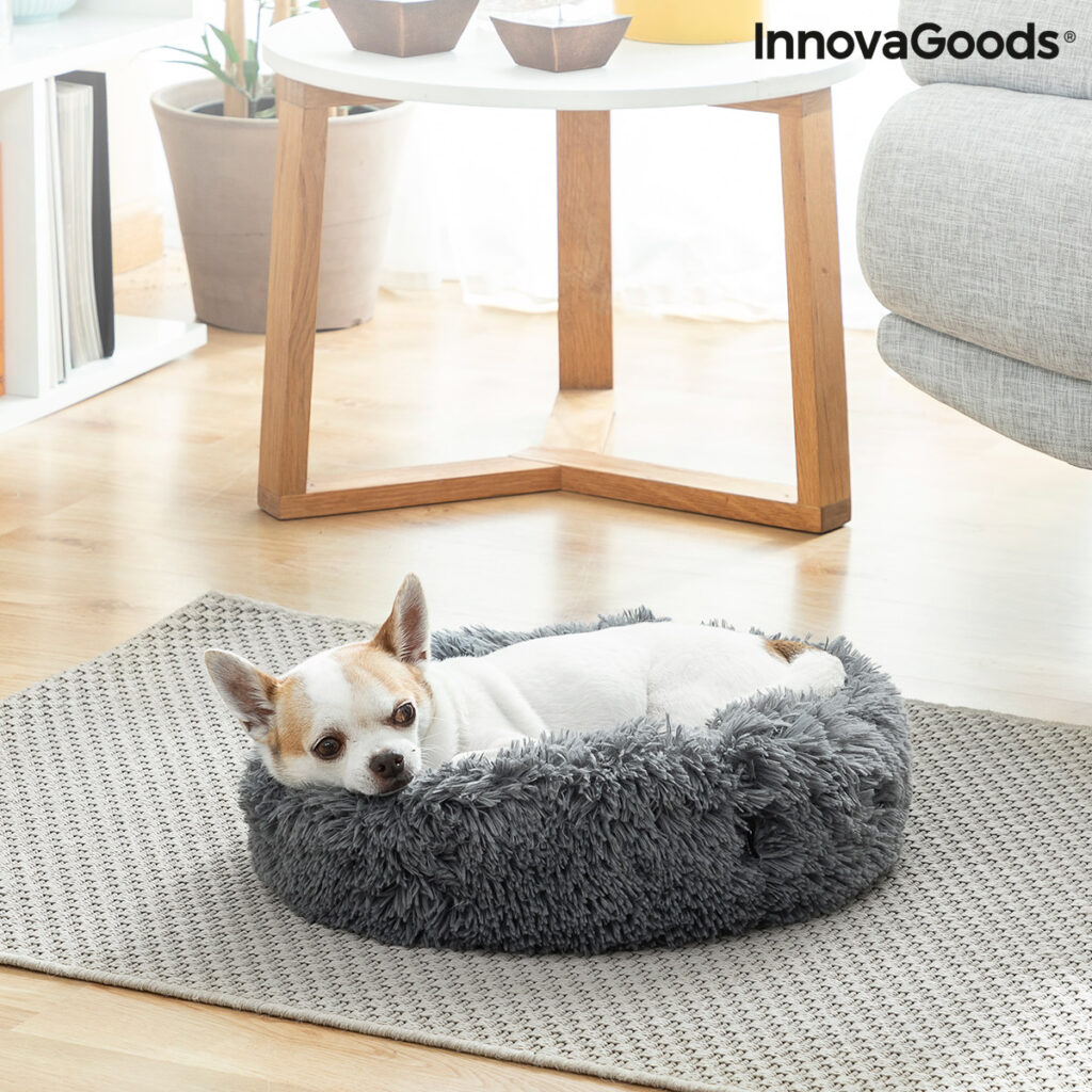 Κρεβάτι Κατά του Στρες Κατοικίδιων Ζώων Bepess InnovaGoods Ø 40 cm