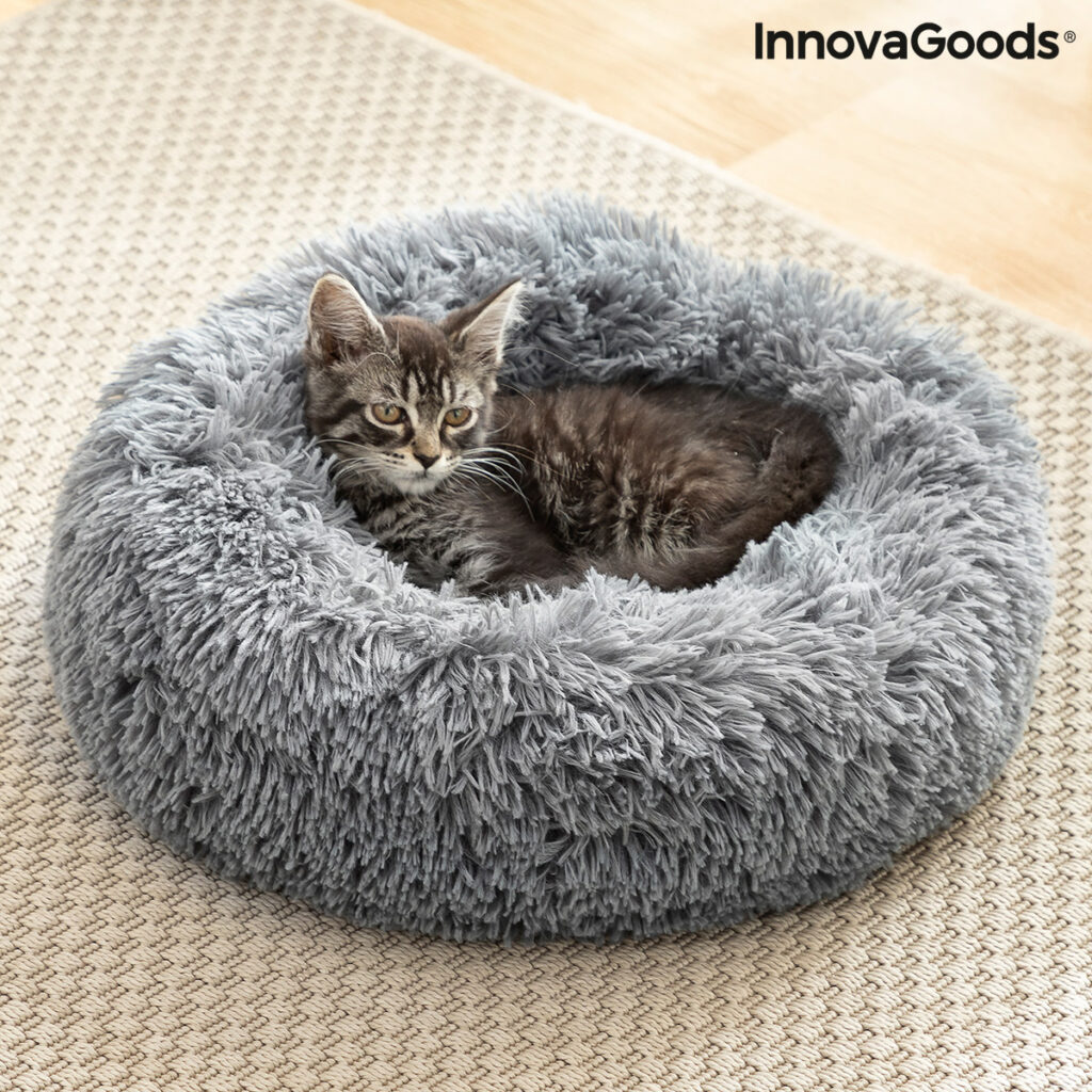 Κρεβάτι Κατά του Στρες Κατοικίδιων Ζώων Bepess InnovaGoods Ø 40 cm