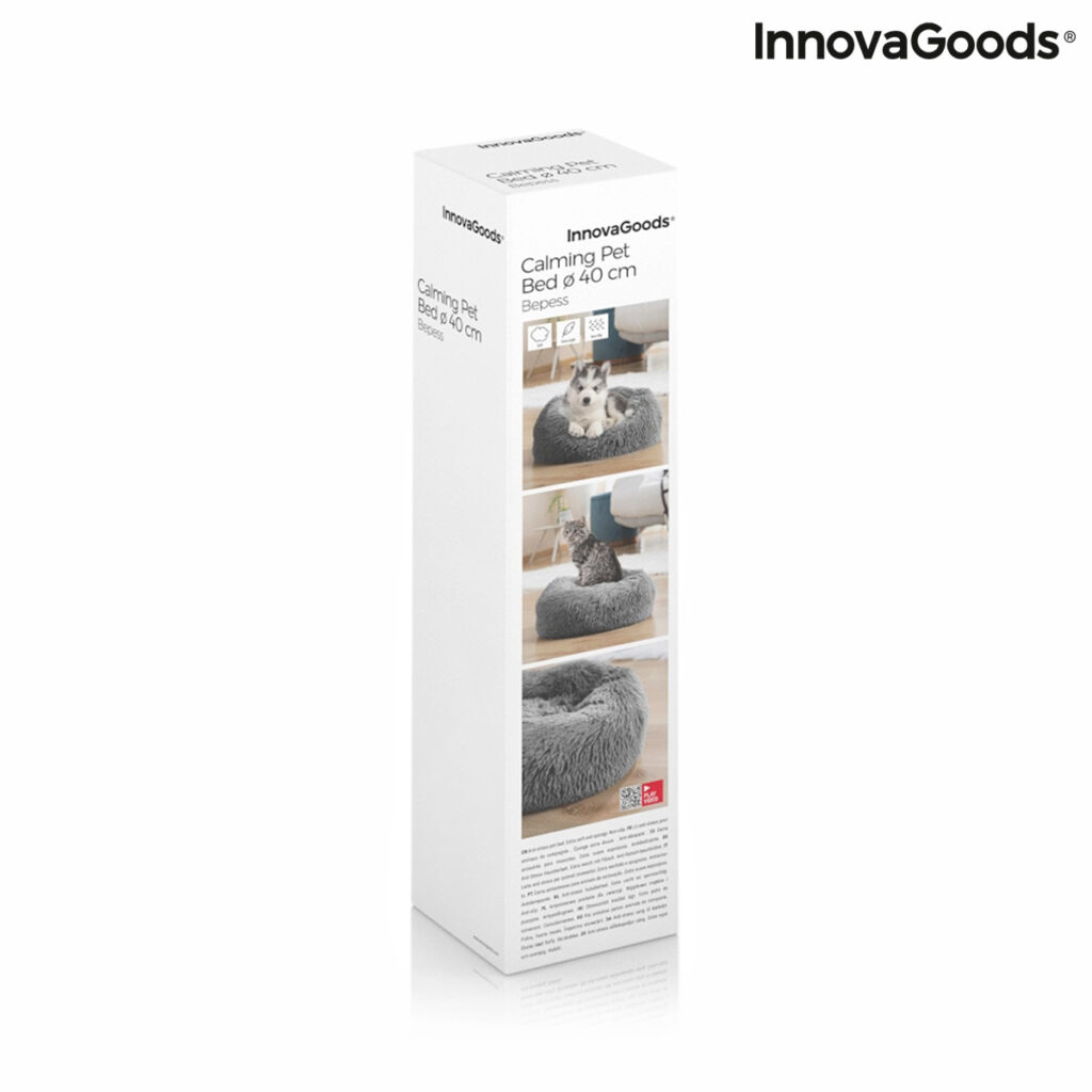 Κρεβάτι Κατά του Στρες Κατοικίδιων Ζώων Bepess InnovaGoods Ø 40 cm