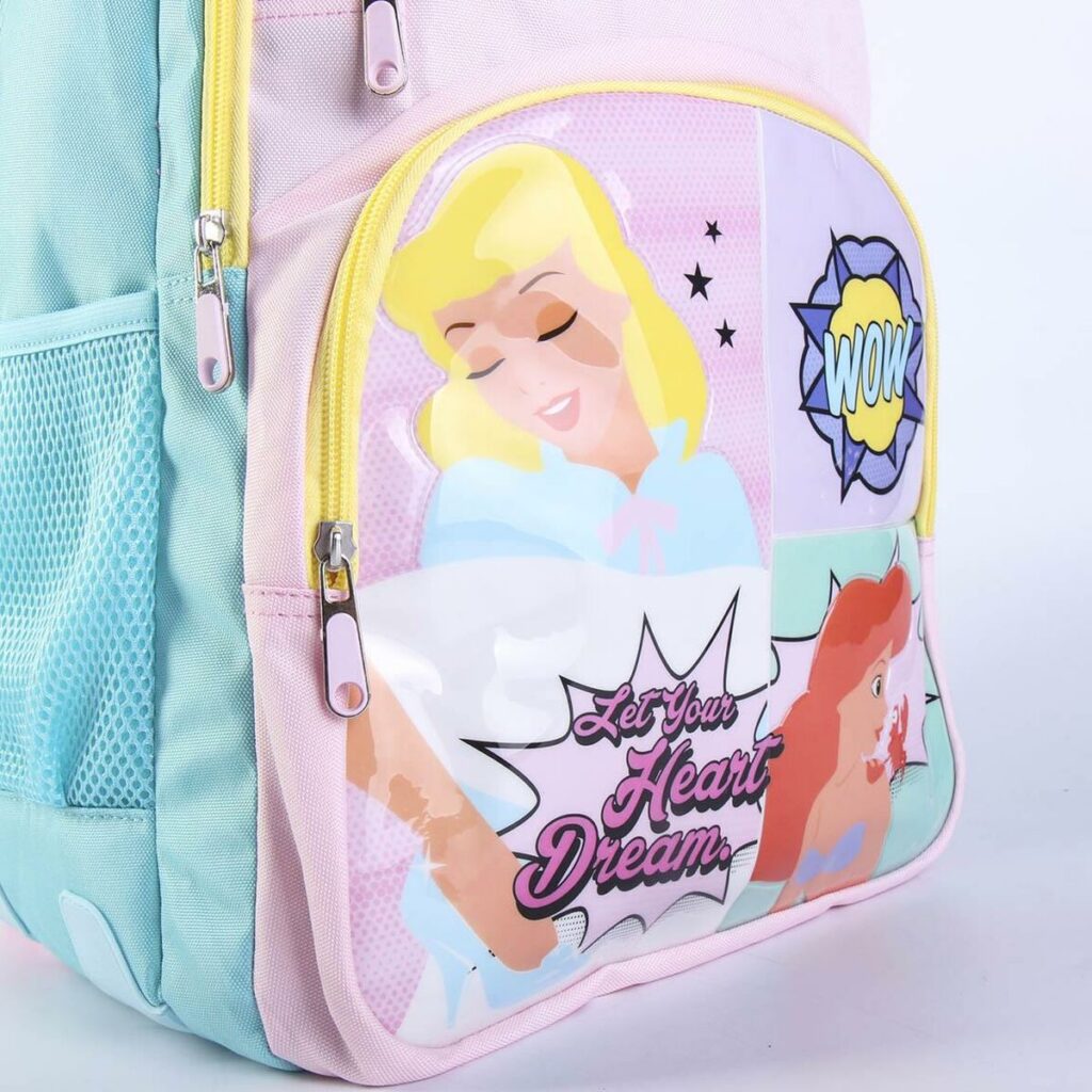 Σχολική Τσάντα Princesses Disney Ροζ (32 x 18