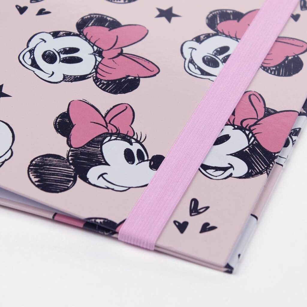 Φάκελος δακτυλίου Minnie Mouse A4 Ροζ (26 x 32 x 4 cm)