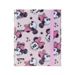 Φάκελος δακτυλίου Minnie Mouse A4 Ροζ (26 x 32 x 4 cm)