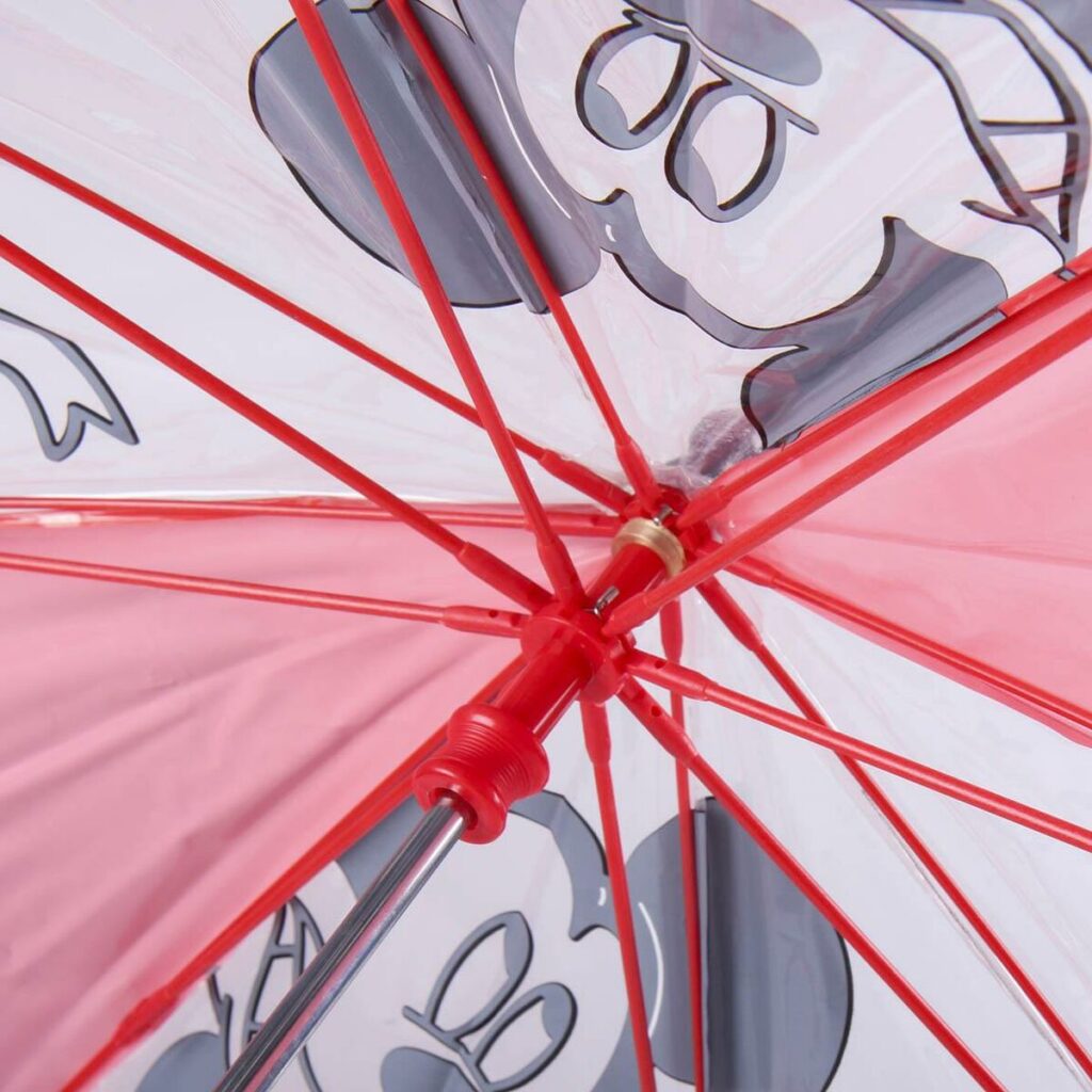 Ομπρέλα Mickey Mouse Κόκκινο (Ø 66 cm)