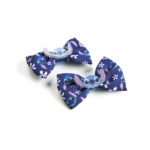 Τσιμπιδάκια Stitch x2 Μπλε Γραβάτα