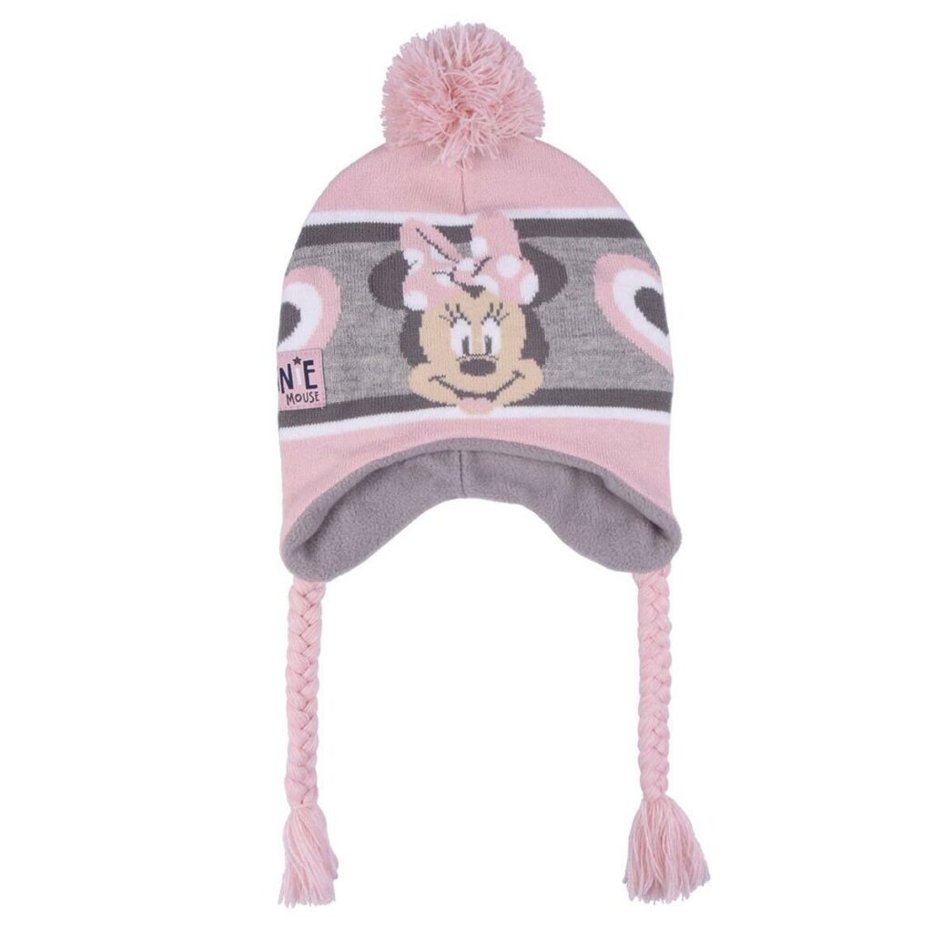 Παιδικό Kαπέλο Minnie Mouse Ροζ (Ένα μέγεθος)