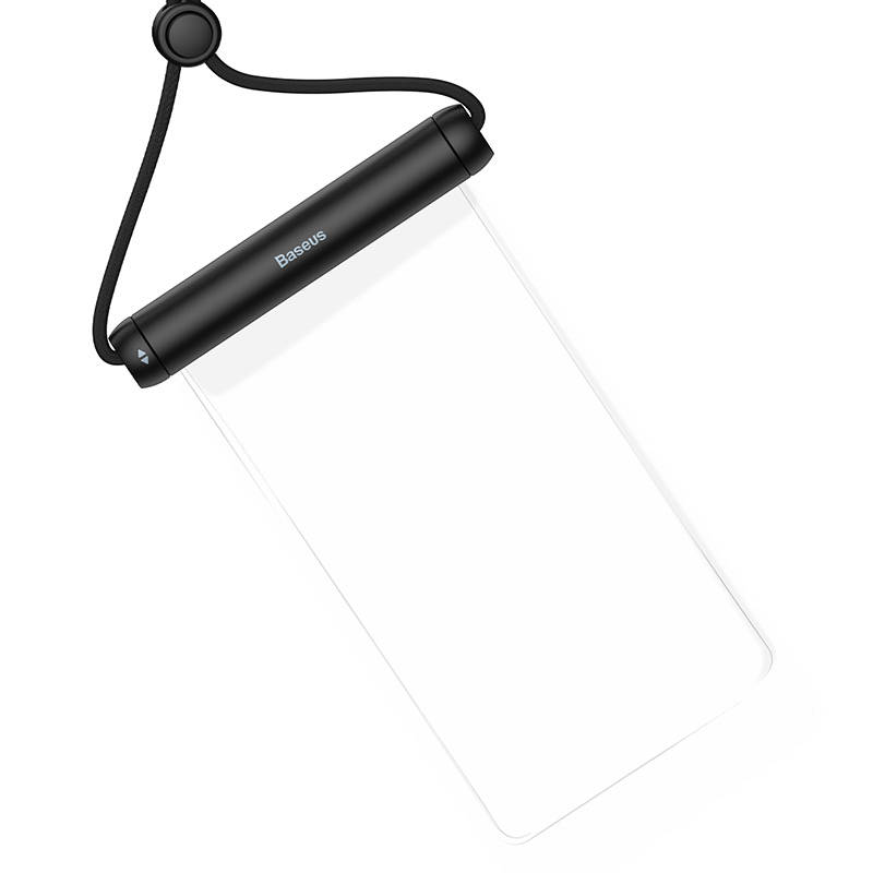 Baseus Cylinder Slide-cover waterproof smartphone bag (black)
