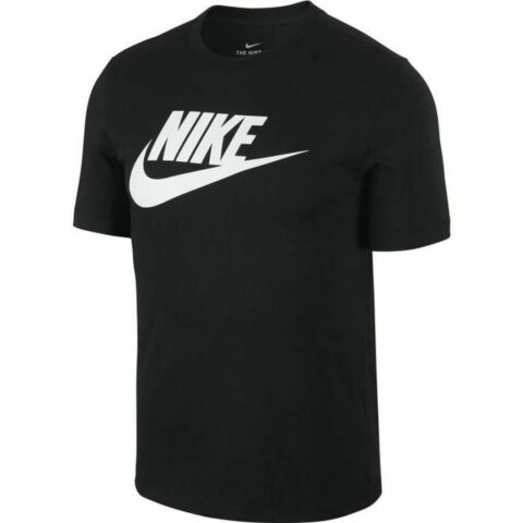 Μπλούζα με Κοντό Μανίκι Nike Μαύρο (M)