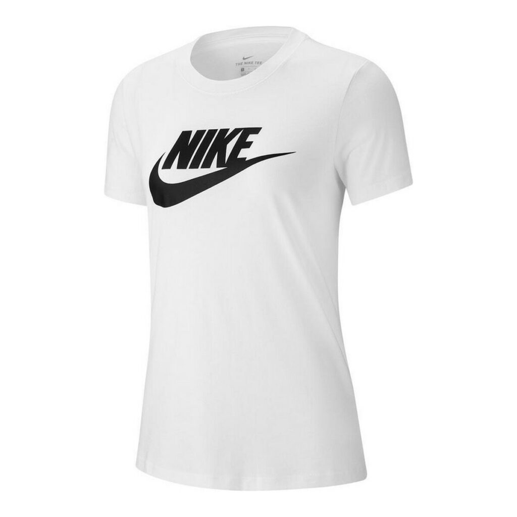 Γυναικεία Μπλούζα με Κοντό Μανίκι NSW TEE ESSNTL ICON BV6169 Nike 100 Λευκό