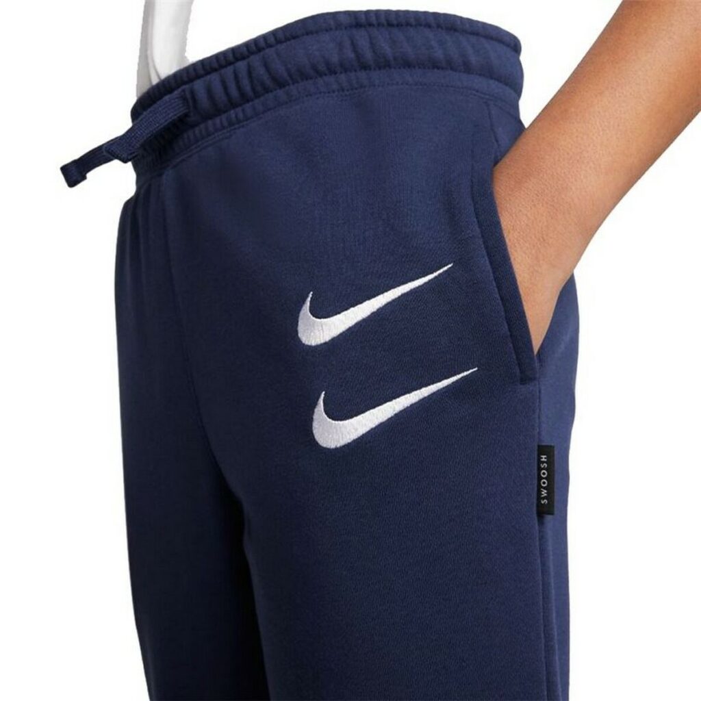 Μακρύ Αθλητικό Παντελόνι  Nike Swoosh Σκούρο μπλε