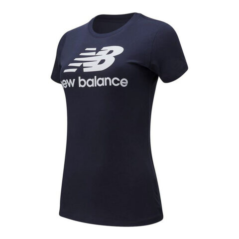 Γυναικεία Μπλούζα με Κοντό Μανίκι New Balance WT91546 Σκούρο μπλε