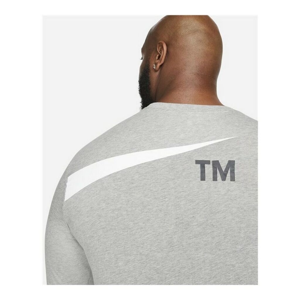 Ανδρική Μπλούζα με Μακρύ Μανίκι Nike Sportswear Ανοιχτό Γκρι