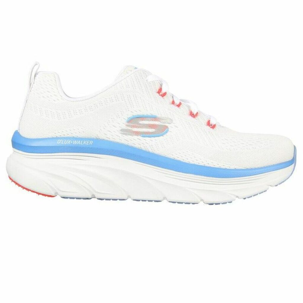 Παπούτσια για Tρέξιμο για Ενήλικες Skechers  D'Lux Walker Λευκό Γυναίκα