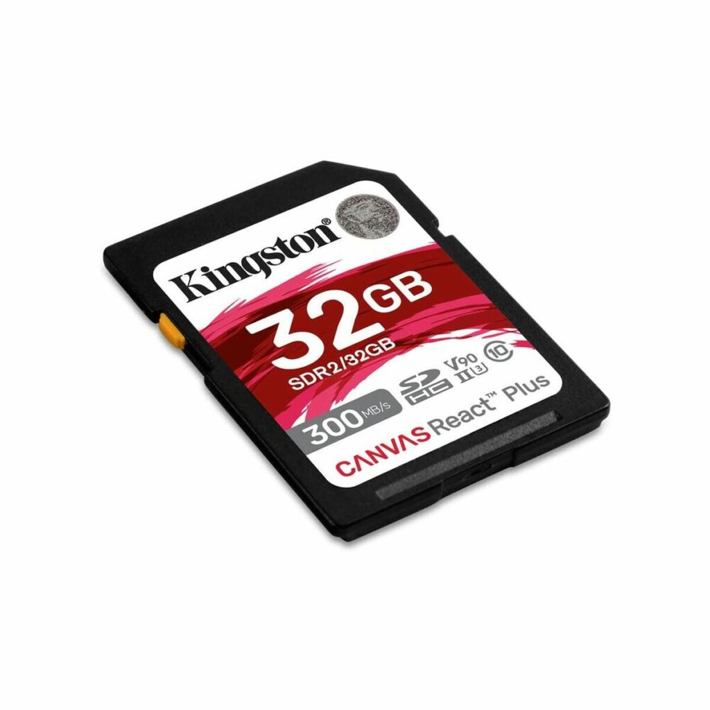 Κάρτα Μνήμης Micro SD με Αντάπτορα Kingston SDR2/32GB 32 GB 8K Ultra HD SDXC UHS-II