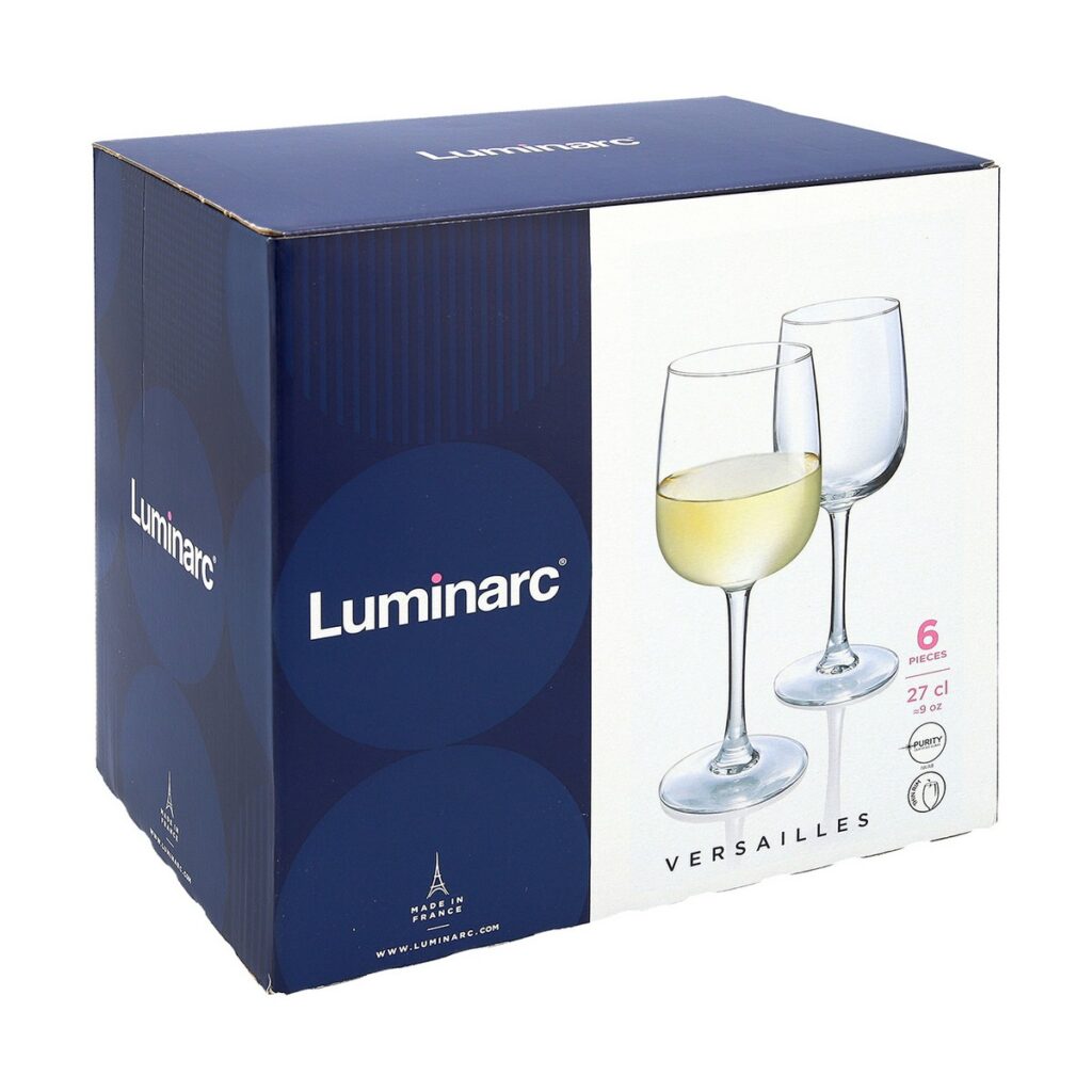 Ποτήρι κρασιού Luminarc Versailles 6 unidades 270 ml (27 cl)