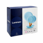 Επιτραπέζια σκεύη Luminarc Diwali Μπλε Γυαλί (18 Τεμάχια)