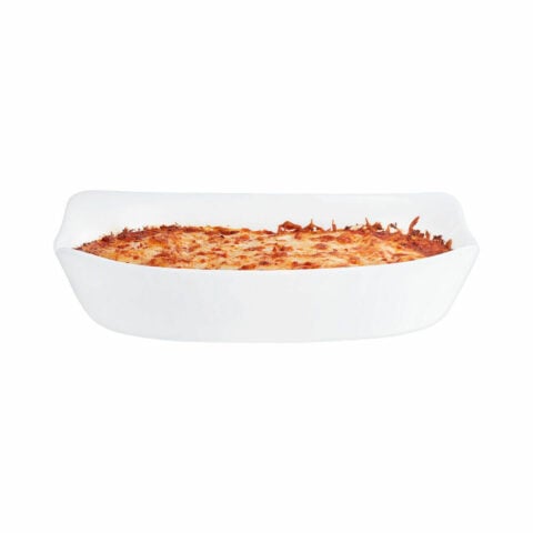 Πιάτο ψησίματος Luminarc Smart Cuisine Λευκό Γυαλί 34 x 25 cm (34 x 25 cm)