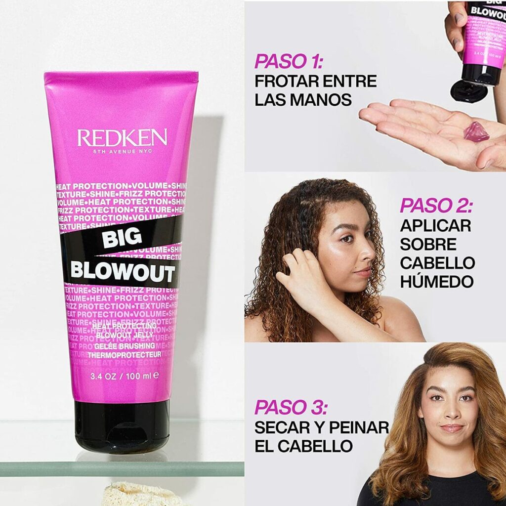 Θερμοπροστατευτική Κρέμα Μαλλιών Redken Big Blowout Heat Protecting Jelly (100 ml)