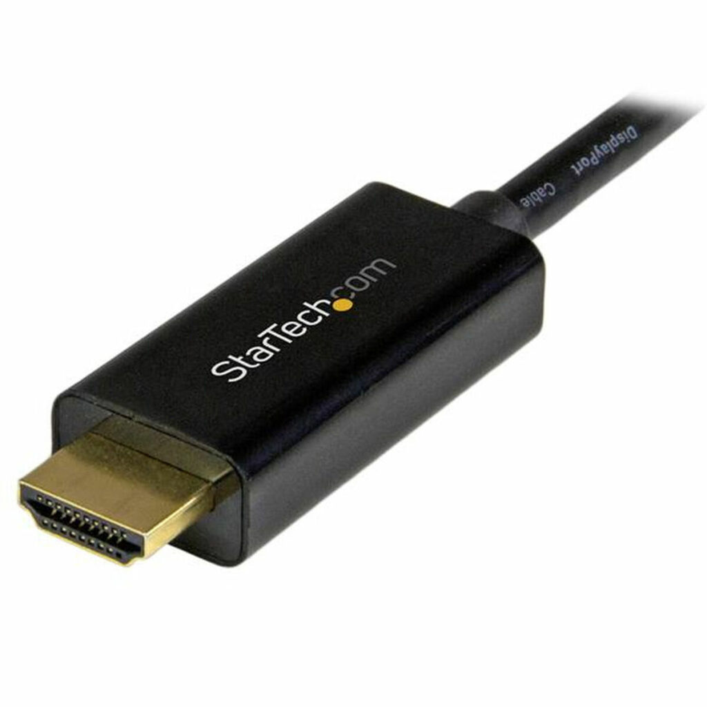 Καλώδιο DisplayPort σε HDMI Startech MDP2HDMM1MB 4K Ultra HD Μαύρο 1 m
