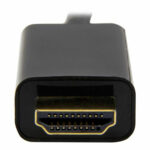 Καλώδιο DisplayPort σε HDMI Startech MDP2HDMM1MB 4K Ultra HD Μαύρο 1 m