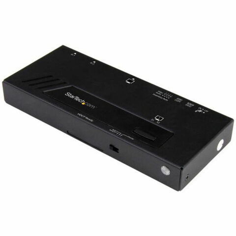 Διακόπτης HDMI Startech VS221HD4KA Μπλε Μαύρο