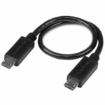 Καλώδιο Micro USB Startech UUUSBOTG8IN          Μαύρο
