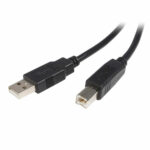 Καλώδιο USB A σε USB B Startech USB2HAB5M Μαύρο