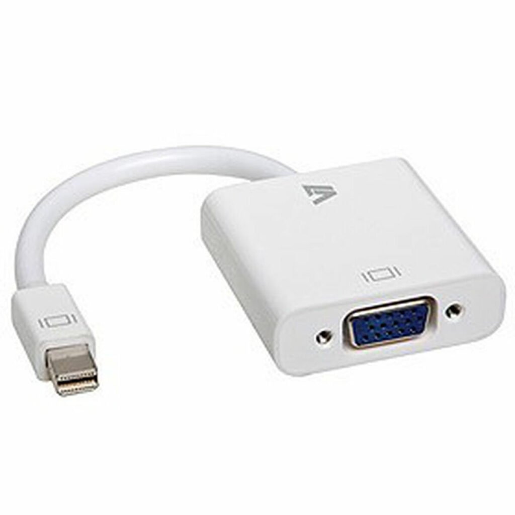 Αντάπτορας Mini DisplayPort σε VGA V7 CBL-MV1WHT-5N Λευκό