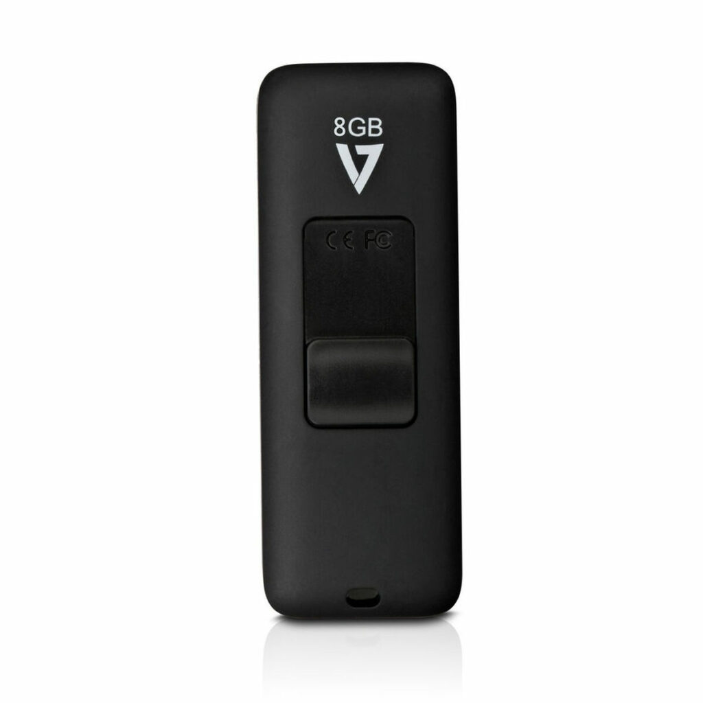 Στικάκι USB V7 Flash Drive USB 2.0 Μαύρο 8 GB