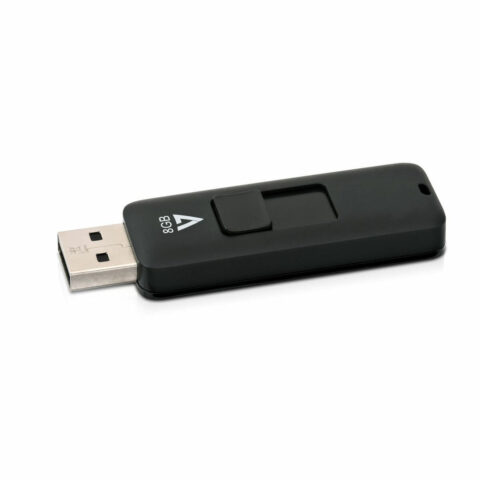 Στικάκι USB V7 Flash Drive USB 2.0 Μαύρο 8 GB