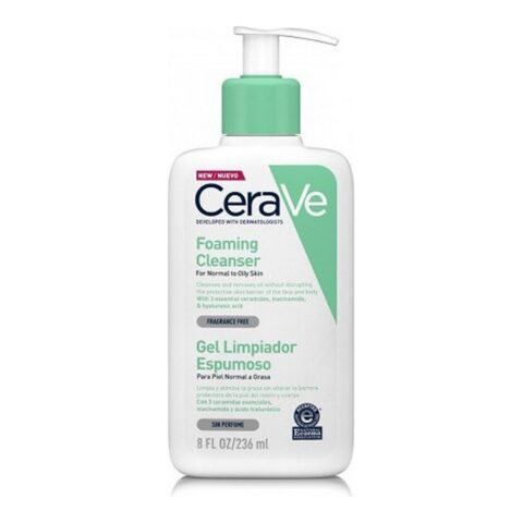 Αφρώδη Γελ Καθαρισμού CeraVe (236 ml)