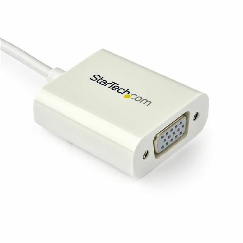 Αντάπτορας USB C σε VGA Startech CDP2VGAW             Λευκό